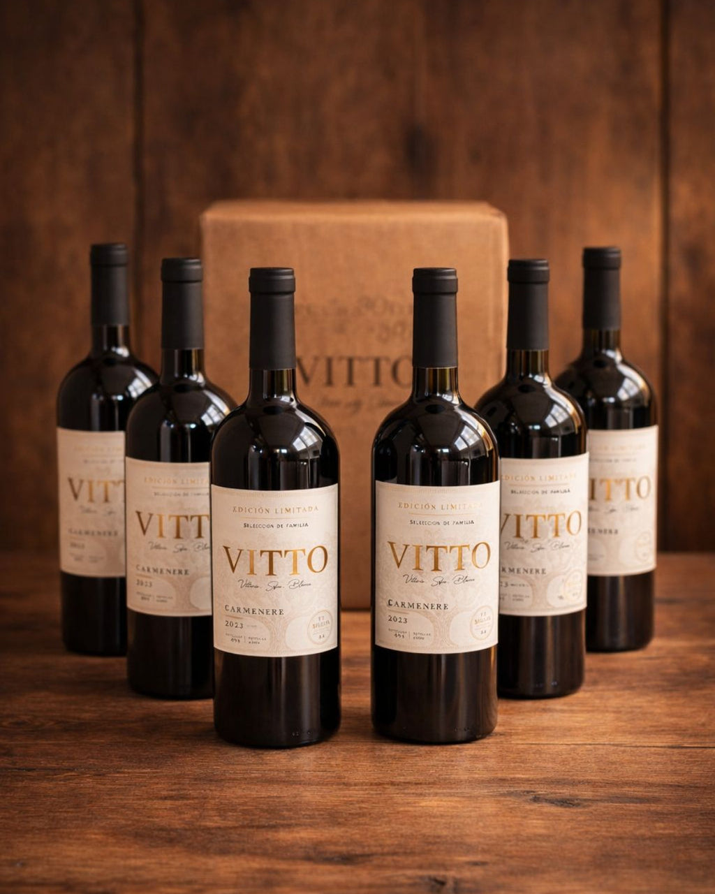 Caja de 6 botellas · Vitto Carmenere 2023