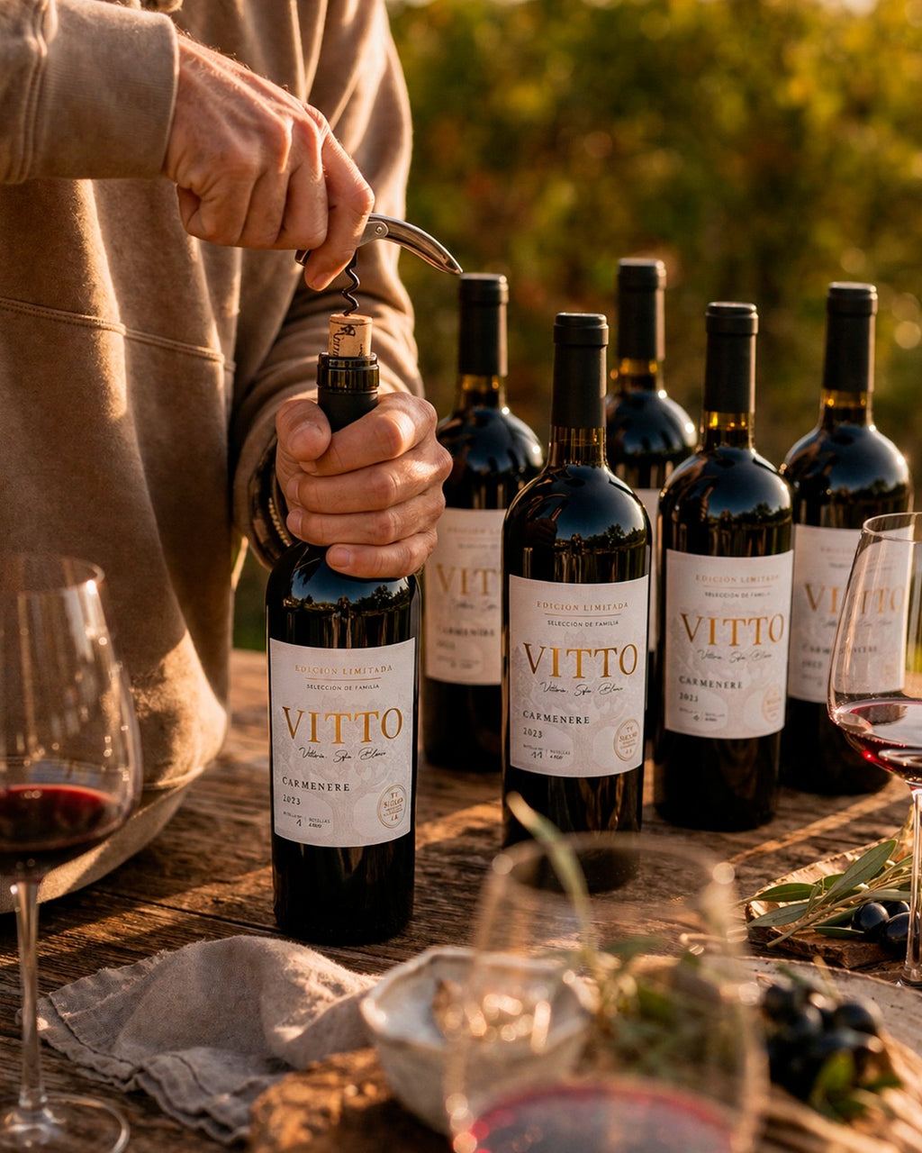 Caja de 6 botellas · Vitto Carmenere 2023