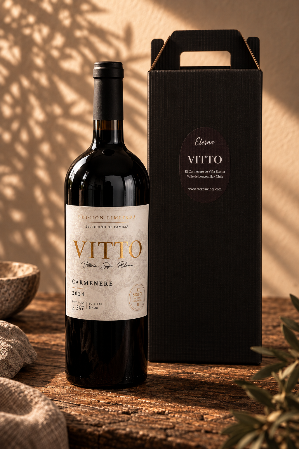 1 botella · Vitto Carmenere 2024